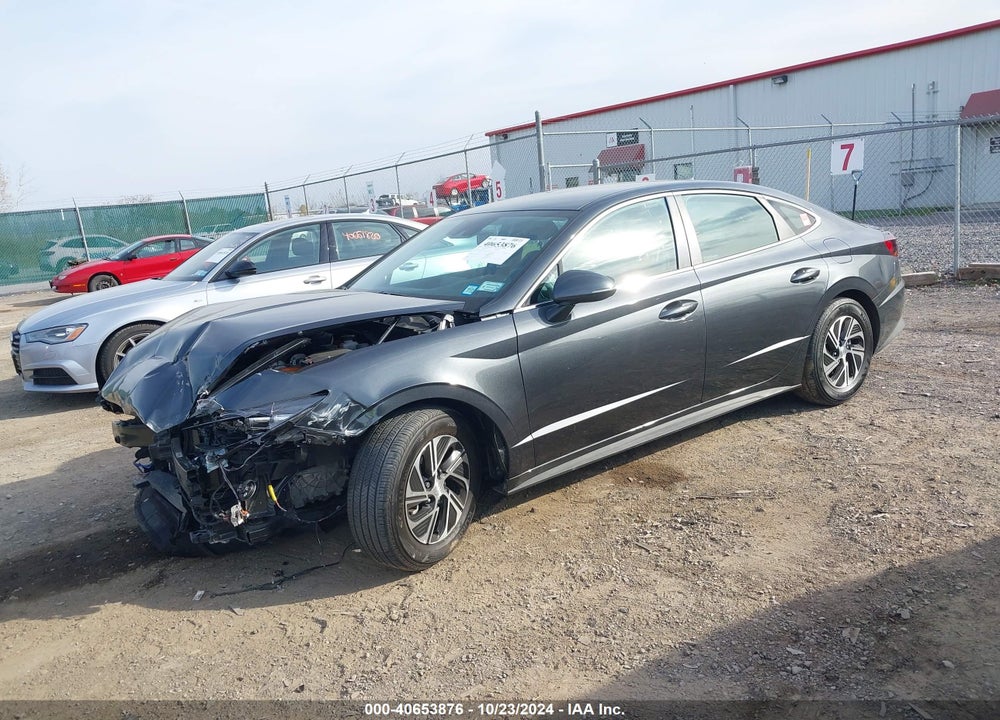 2023 HYUNDAI SONATA HYBRID BLUE VIN: KMHL24JJ0PA067719