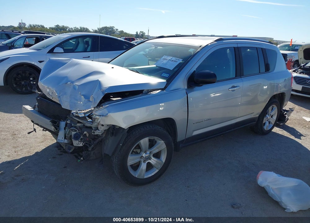 2013 JEEP COMPASS LATITUDE VIN: 1C4NJCEB1DD255334