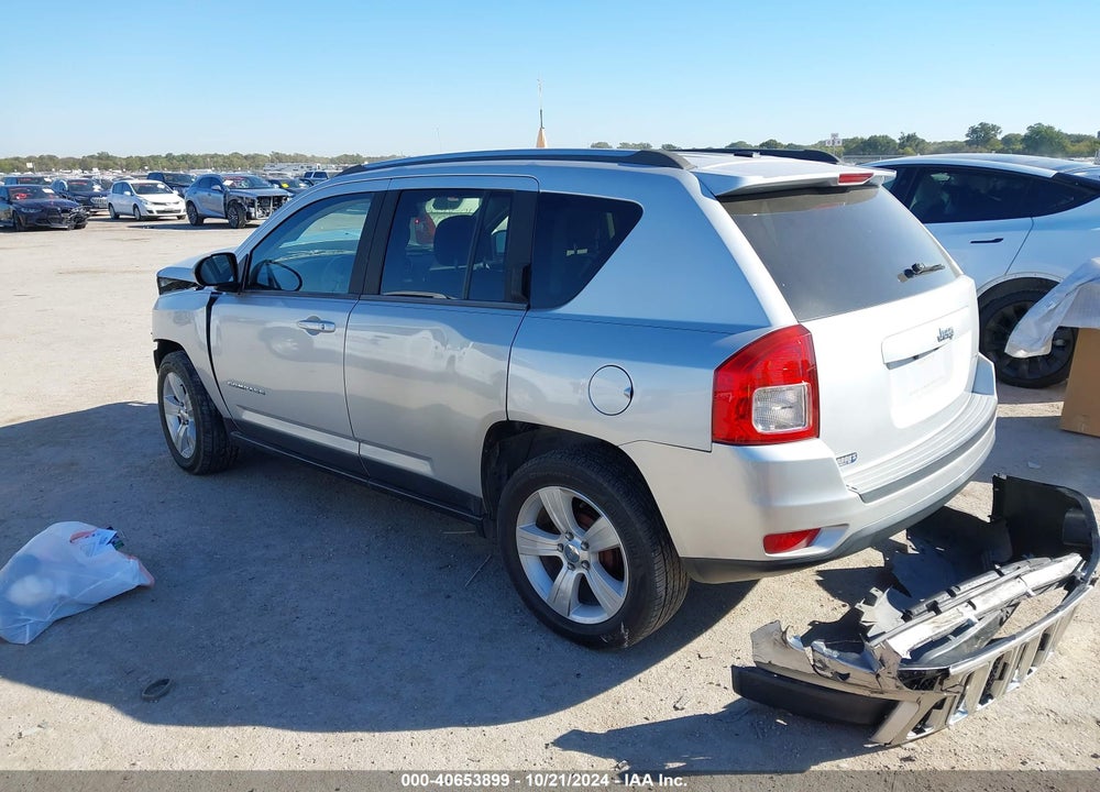 2013 JEEP COMPASS LATITUDE VIN: 1C4NJCEB1DD255334