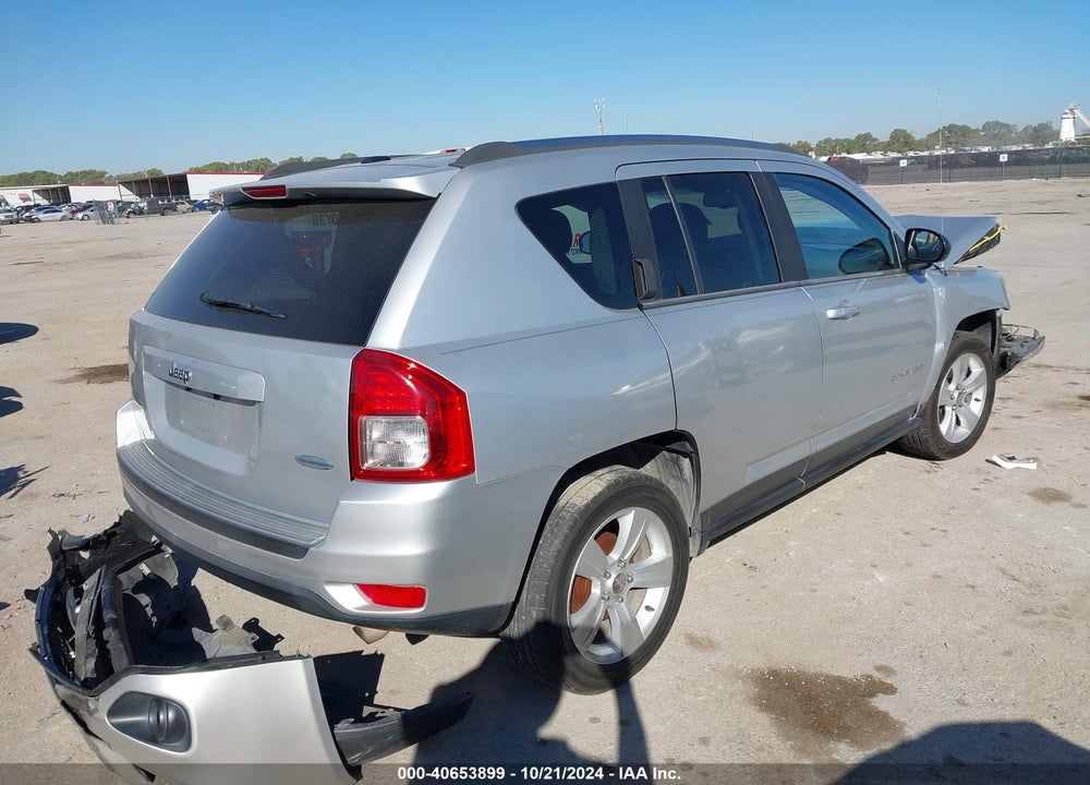 2013 JEEP COMPASS LATITUDE VIN: 1C4NJCEB1DD255334