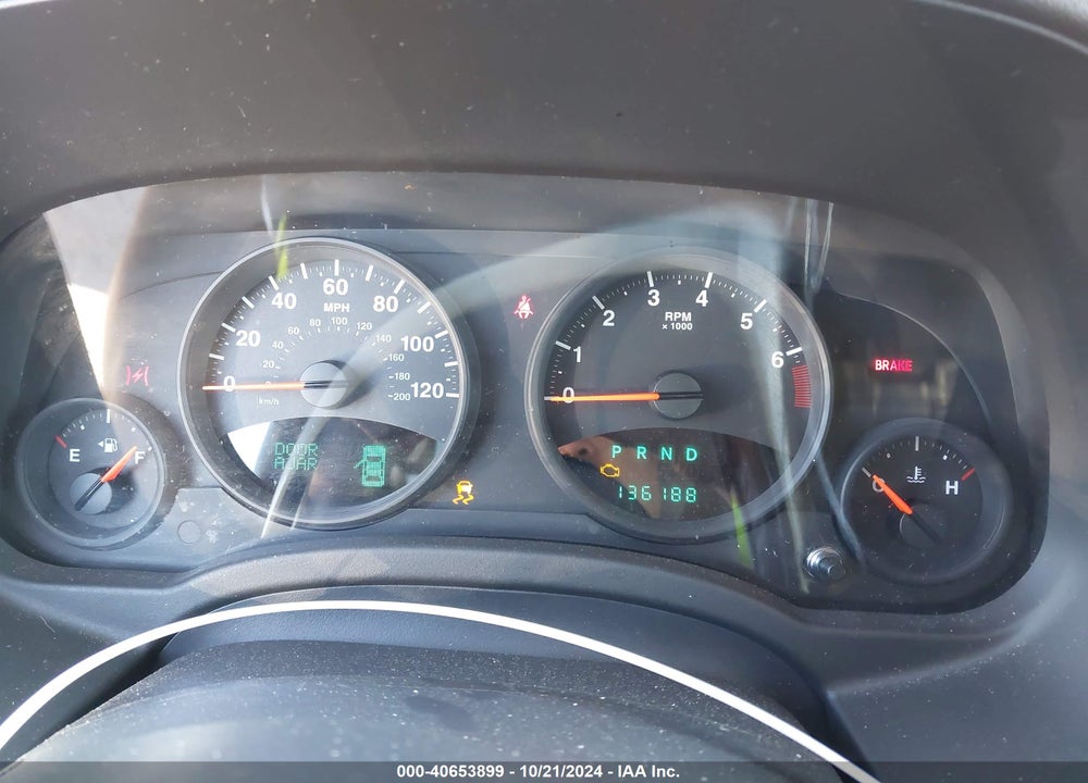 2013 JEEP COMPASS LATITUDE VIN: 1C4NJCEB1DD255334