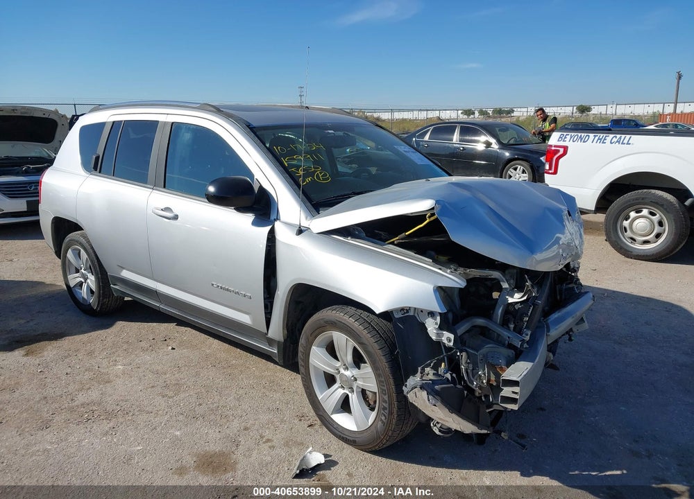 2013 JEEP COMPASS LATITUDE VIN: 1C4NJCEB1DD255334