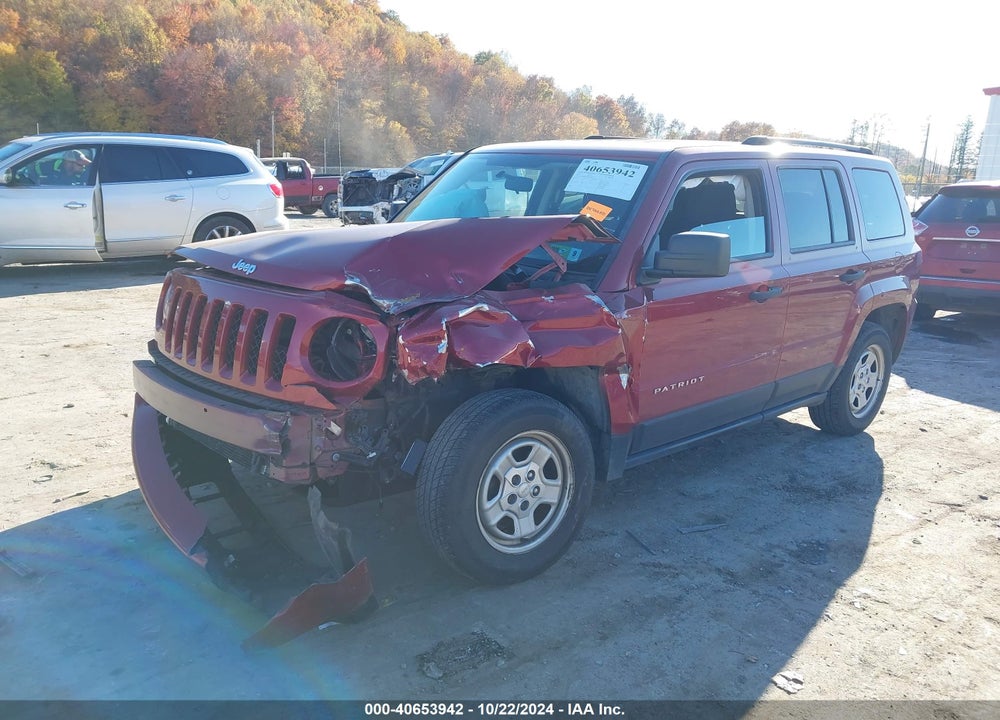 2014 JEEP PATRIOT SPORT VIN: 1C4NJRBB5ED910488