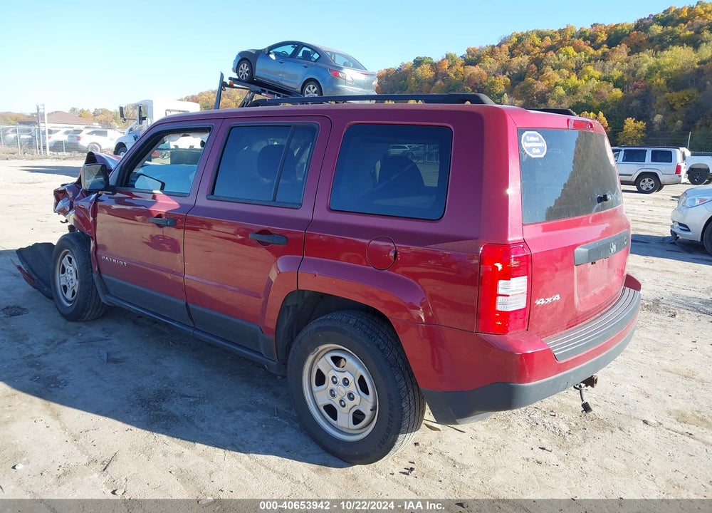 2014 JEEP PATRIOT SPORT VIN: 1C4NJRBB5ED910488