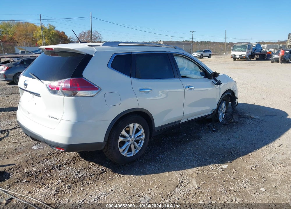 2016 NISSAN ROGUE SV VIN: 5N1AT2MV6GC910558