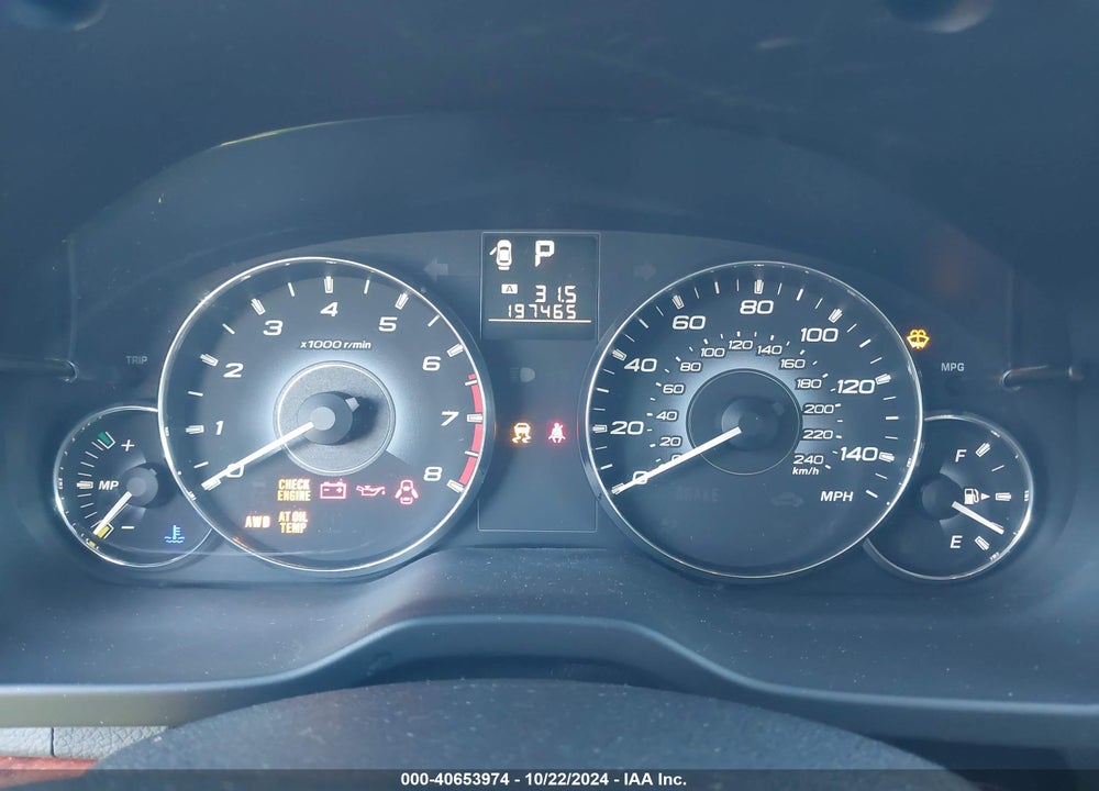 2010 SUBARU OUTBACK 2.5I LIMITED VIN: 4S4BRBKCXA3371244
