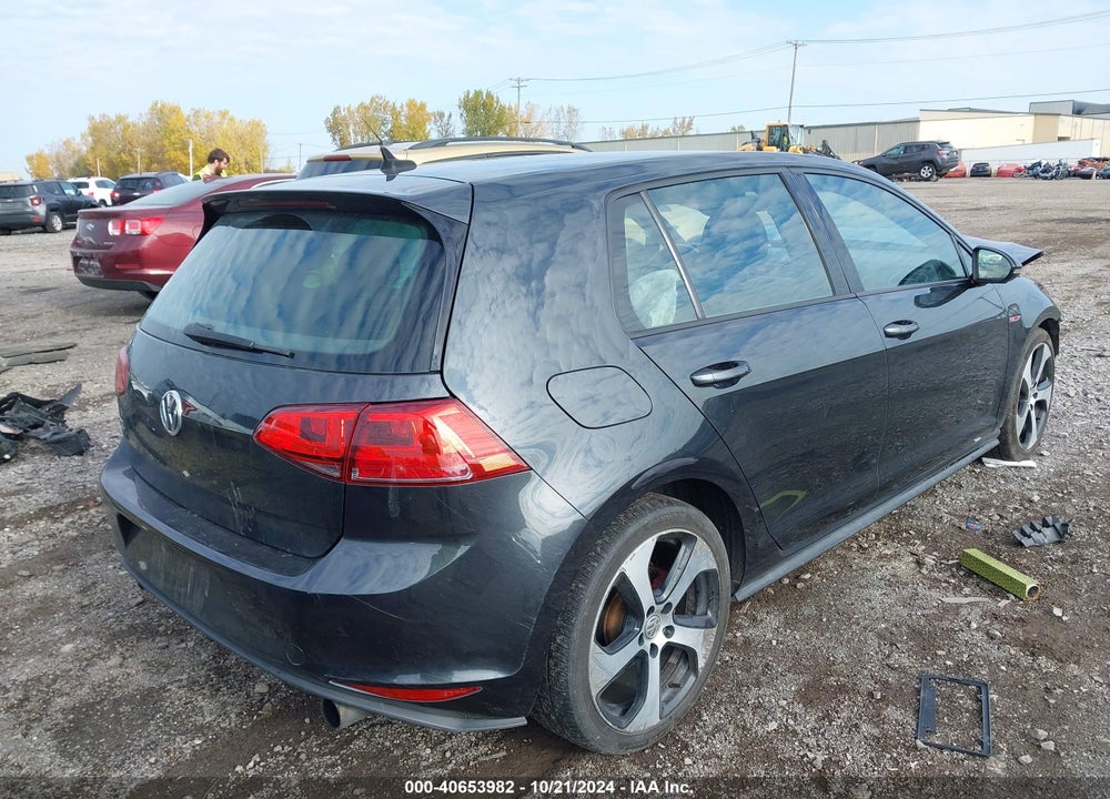 2017 VOLKSWAGEN GOLF GTI AUTOBAHN 4-DOOR/S 4-DOOR/SE 4-DOOR/SPORT 4-DOOR VIN: 3VW4T7AU0HM056853