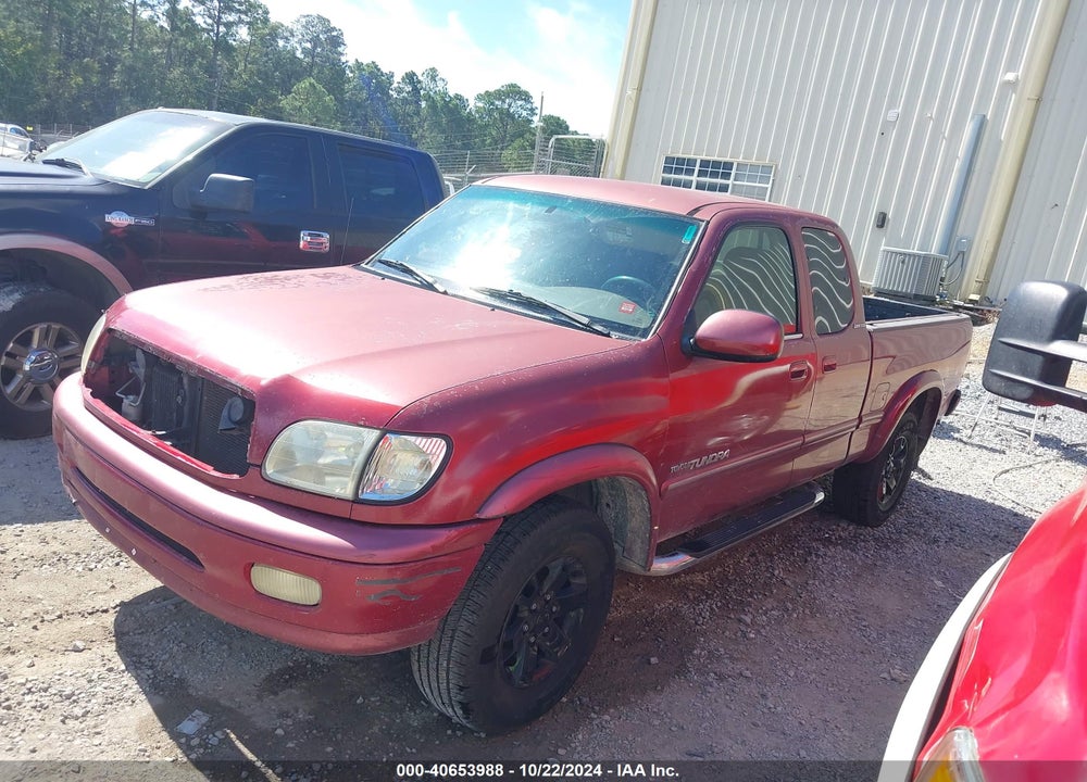 2002 TOYOTA TUNDRA LTD V8 VIN: 5TBRT38182S227488