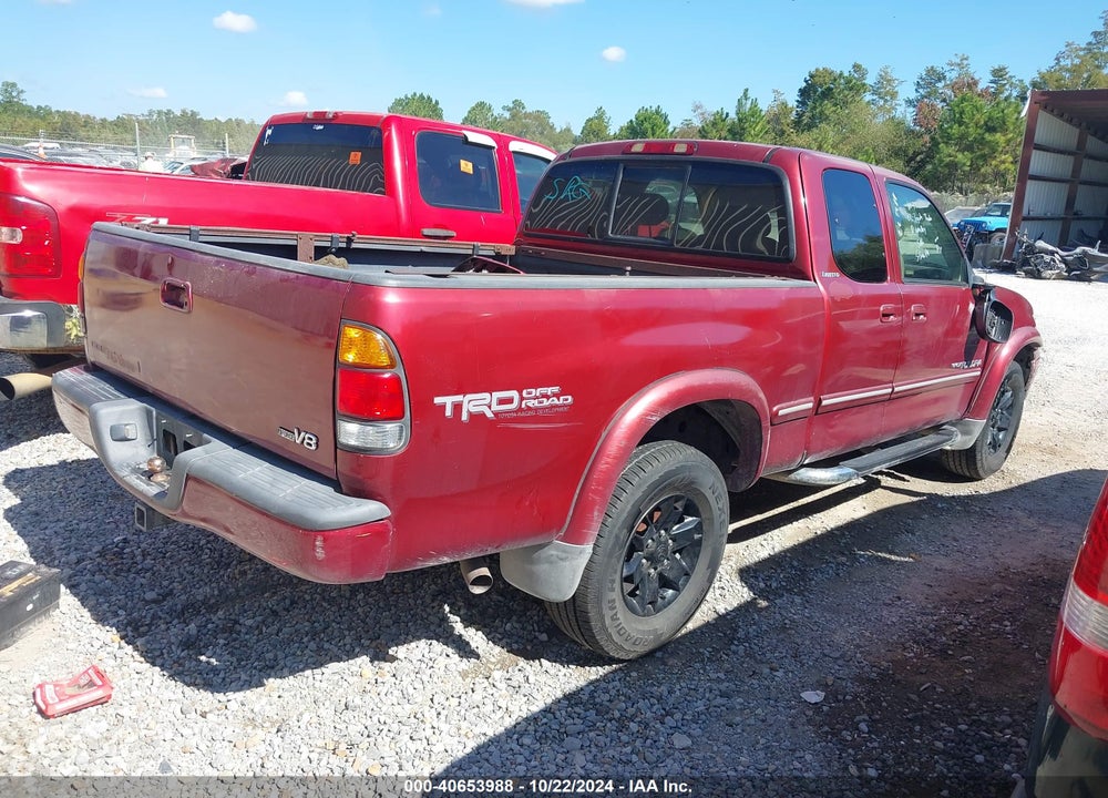 2002 TOYOTA TUNDRA LTD V8 VIN: 5TBRT38182S227488