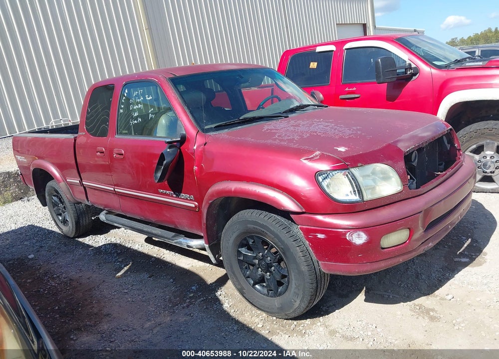 2002 TOYOTA TUNDRA LTD V8 VIN: 5TBRT38182S227488