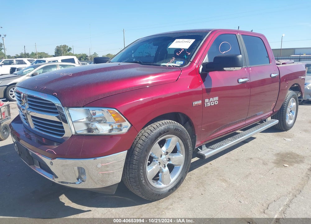 2017 RAM 1500 LONE STAR 4X2 5'7 BOX VIN: 1C6RR6LT8HS536255