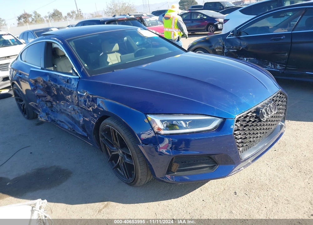 2018 AUDI A5 2.0T PREMIUM VIN: WAUBNCF57JA067363
