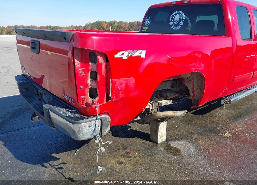 2008 GMC SIERRA 1500 SLE1 VIN: 1GTEK19038Z326827