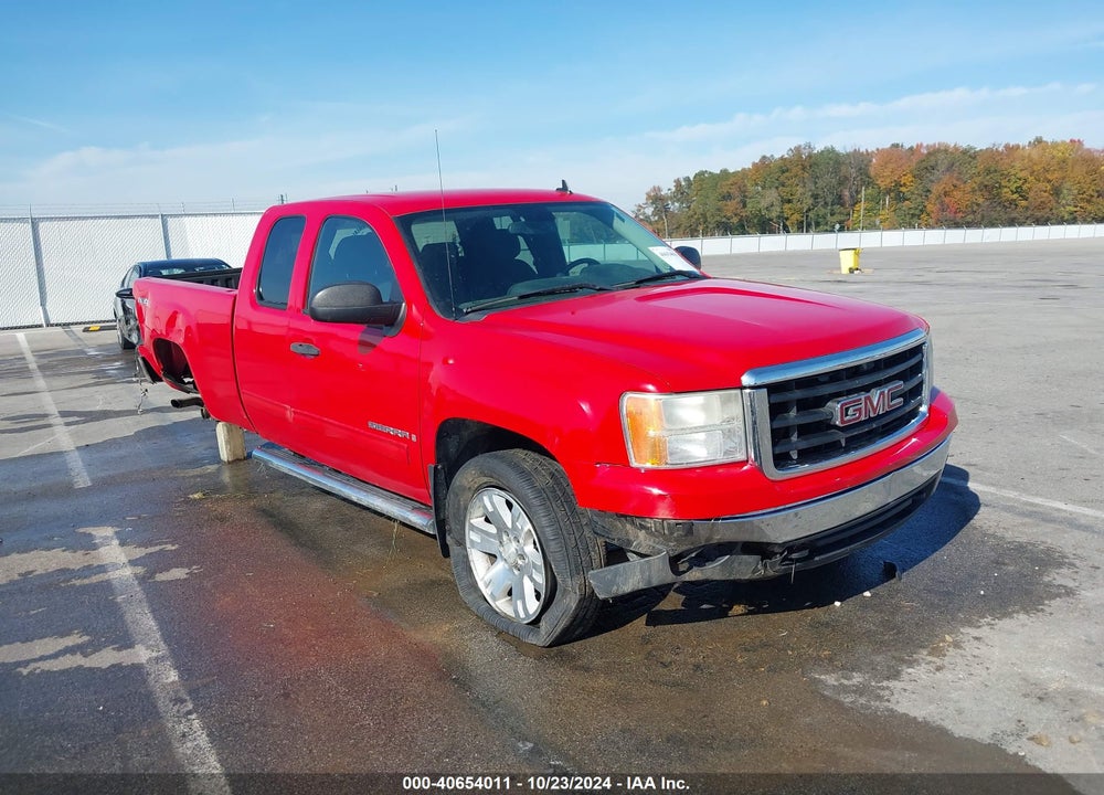 2008 GMC SIERRA 1500 SLE1 VIN: 1GTEK19038Z326827