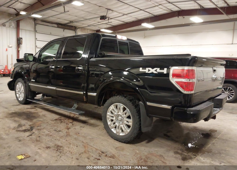 2011 FORD F-150 PLATINUM VIN: 1FTFW1ETXBFC38777