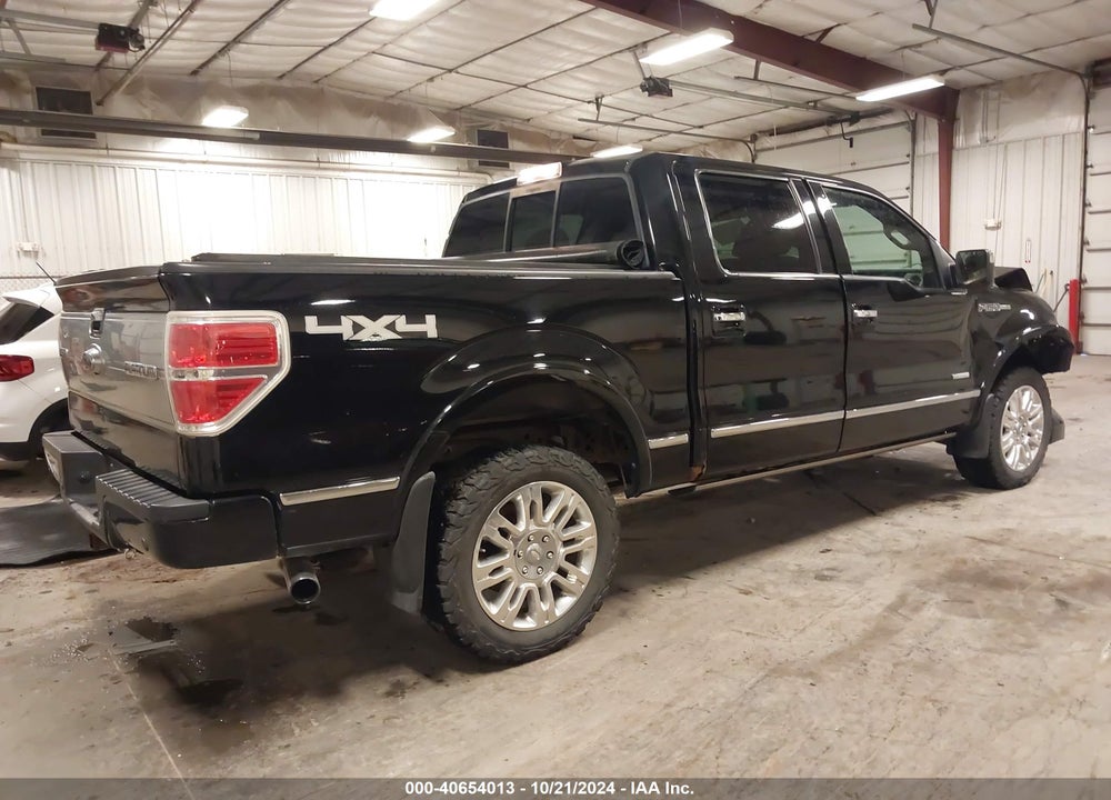 2011 FORD F-150 PLATINUM VIN: 1FTFW1ETXBFC38777