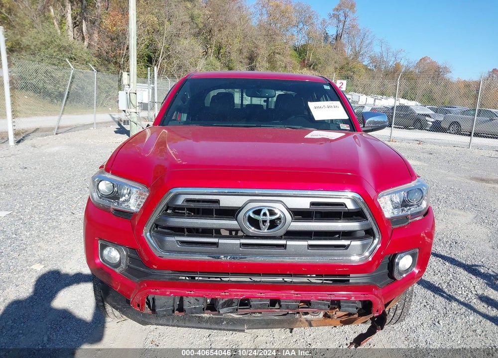 2016 TOYOTA TACOMA LIMITED VIN: 5TFGZ5AN3GX017629