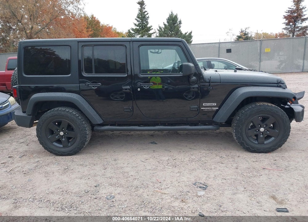 2018 JEEP WRANGLER JK UNLIMITED SPORT S 4X4 VIN: 1C4BJWDG0JL882903