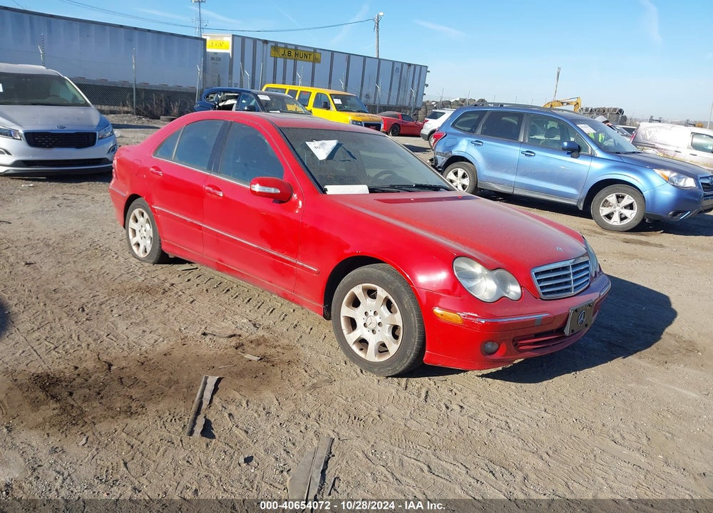 2005 MERCEDES-BENZ C 240 LUXURY 4MATIC VIN: WDBRF81J65F642480