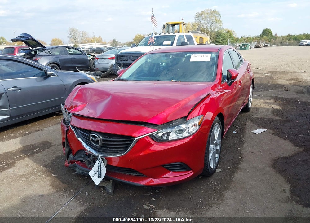 2016 MAZDA 6 I TOURING VIN: JM1GJ1V50G1483354