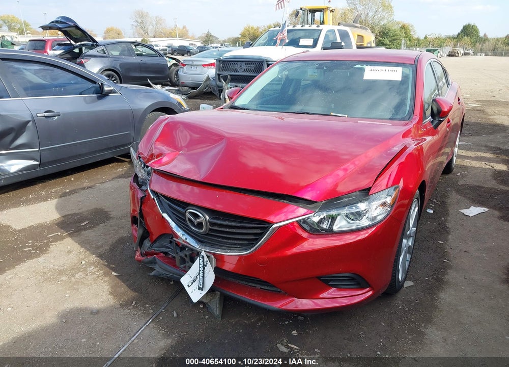 2016 MAZDA 6 I TOURING VIN: JM1GJ1V50G1483354
