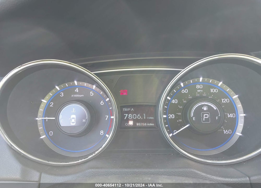 2013 HYUNDAI SONATA GLS VIN: 5NPEB4AC0DH686808