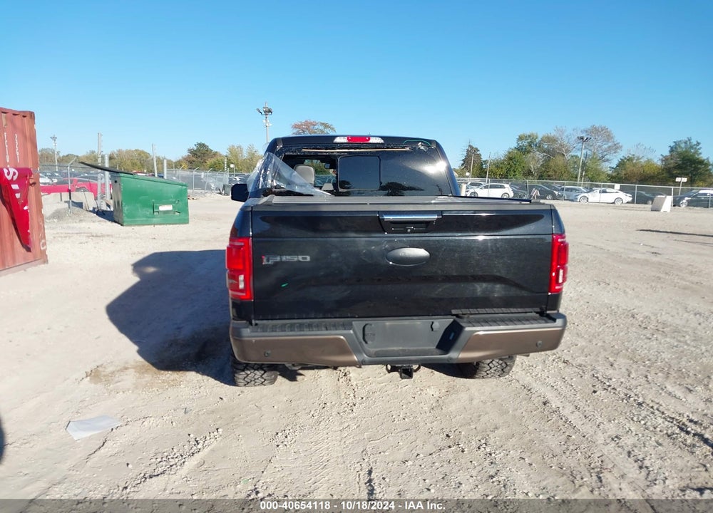 2015 FORD F-150 LARIAT VIN: 1FTEW1EG7FKE16625