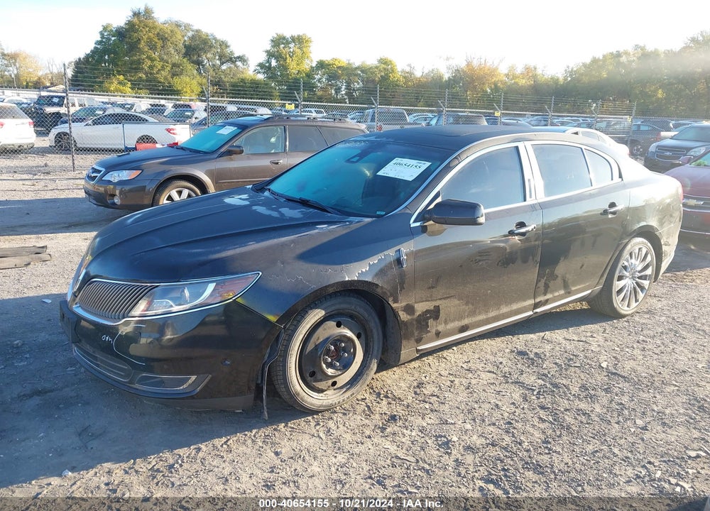 2013 LINCOLN MKS VIN: 1LNHL9EK8DG604607