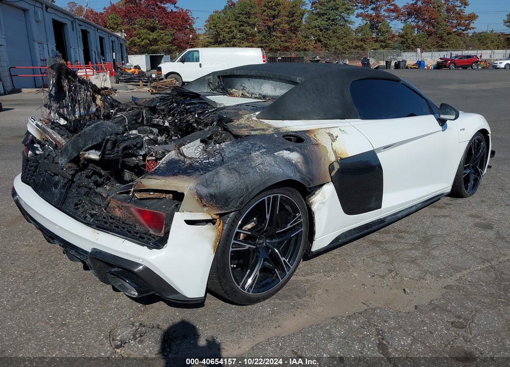2021 AUDI R8 SPYDER V10 PERFORMANCE QUATTRO S TRONIC VIN: WUA4BCFX5M7901091