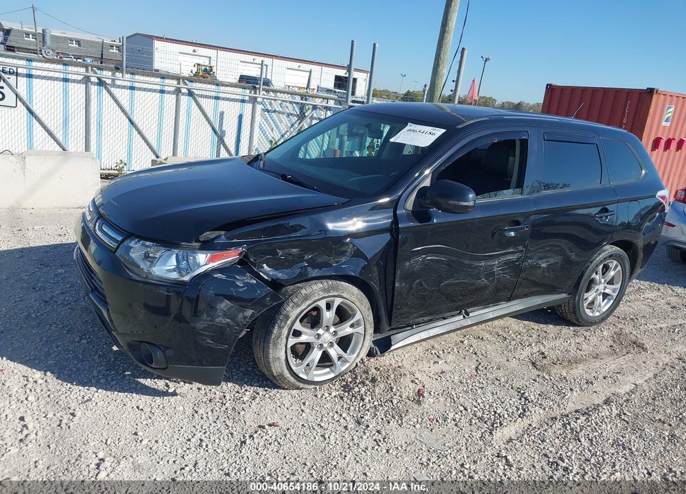 2014 MITSUBISHI OUTLANDER SE VIN: JA4AZ3A32EZ002480