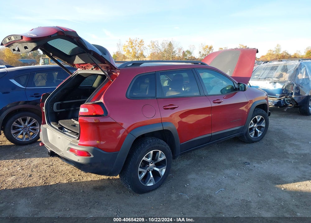 2014 JEEP CHEROKEE TRAILHAWK VIN: 1C4PJMBS7EW173715