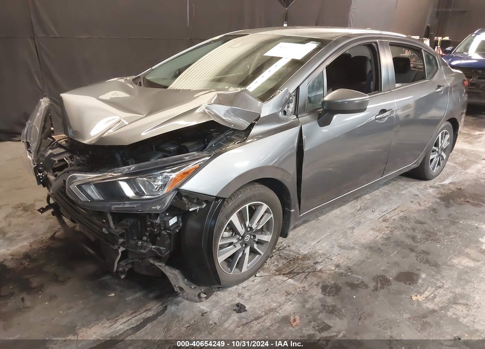 2021 NISSAN VERSA SV XTRONIC CVT VIN: 3N1CN8EV8ML881561