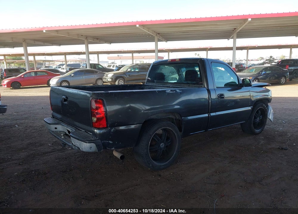 2004 CHEVROLET SILVERADO 1500 WORK TRUCK VIN: 1GCEC14X04Z138889