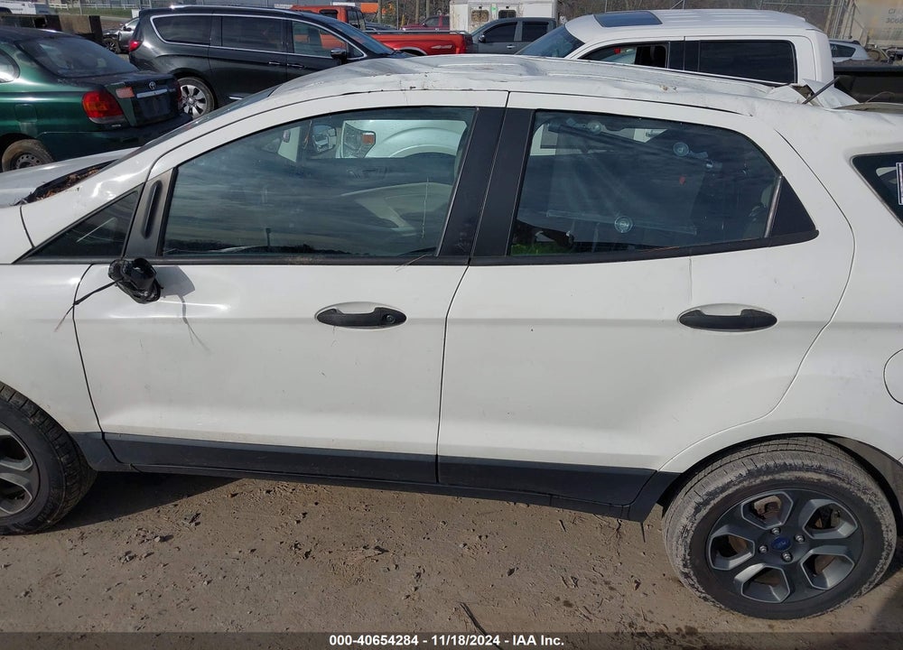 2018 FORD ECOSPORT S VIN: MAJ6P1SL3JC221729
