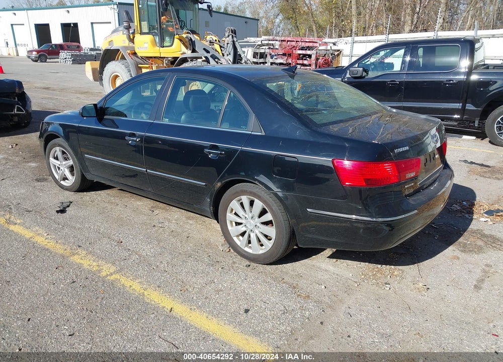 2009 HYUNDAI SONATA LIMITED VIN: 5NPEU46C29H404582