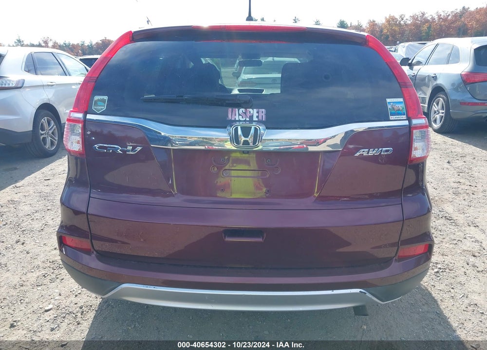 2015 HONDA CR-V EX VIN: 5J6RM4H54FL113132