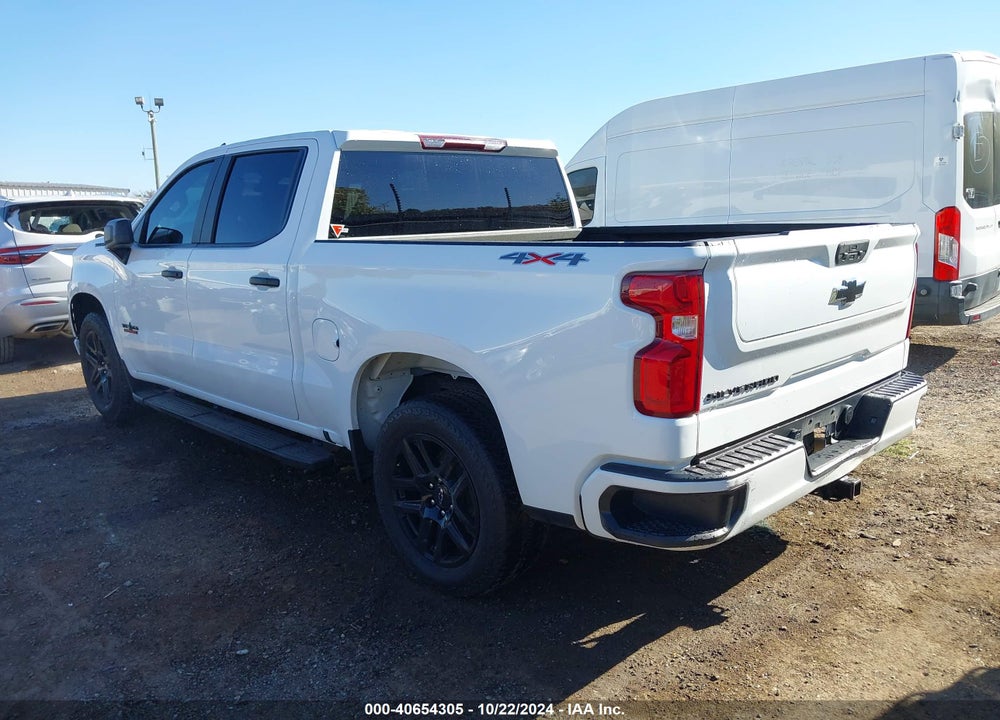 2022 CHEVROLET SILVERADO 1500 LTD 4WD SHORT BED CUSTOM VIN: 3GCPYBEK3NG117443