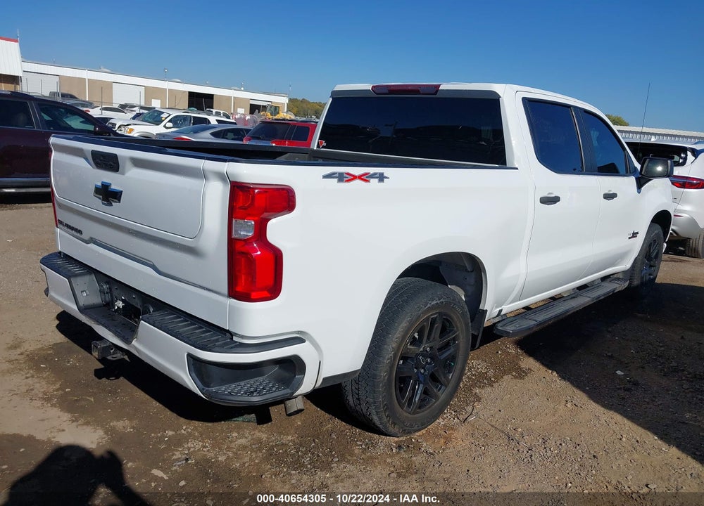 2022 CHEVROLET SILVERADO 1500 LTD 4WD SHORT BED CUSTOM VIN: 3GCPYBEK3NG117443