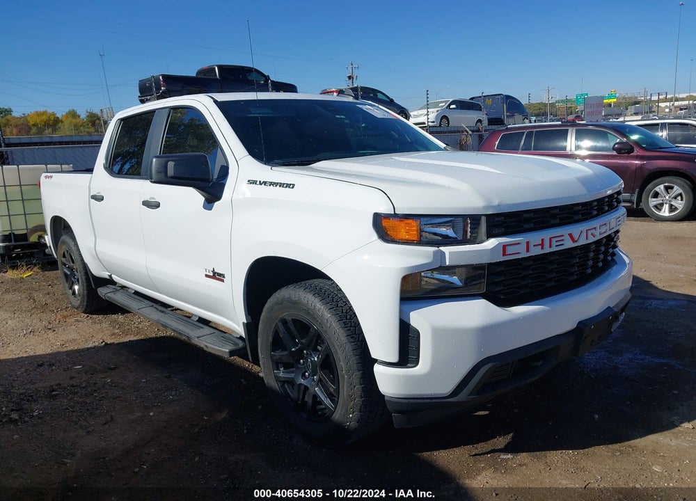 2022 CHEVROLET SILVERADO 1500 LTD 4WD SHORT BED CUSTOM VIN: 3GCPYBEK3NG117443