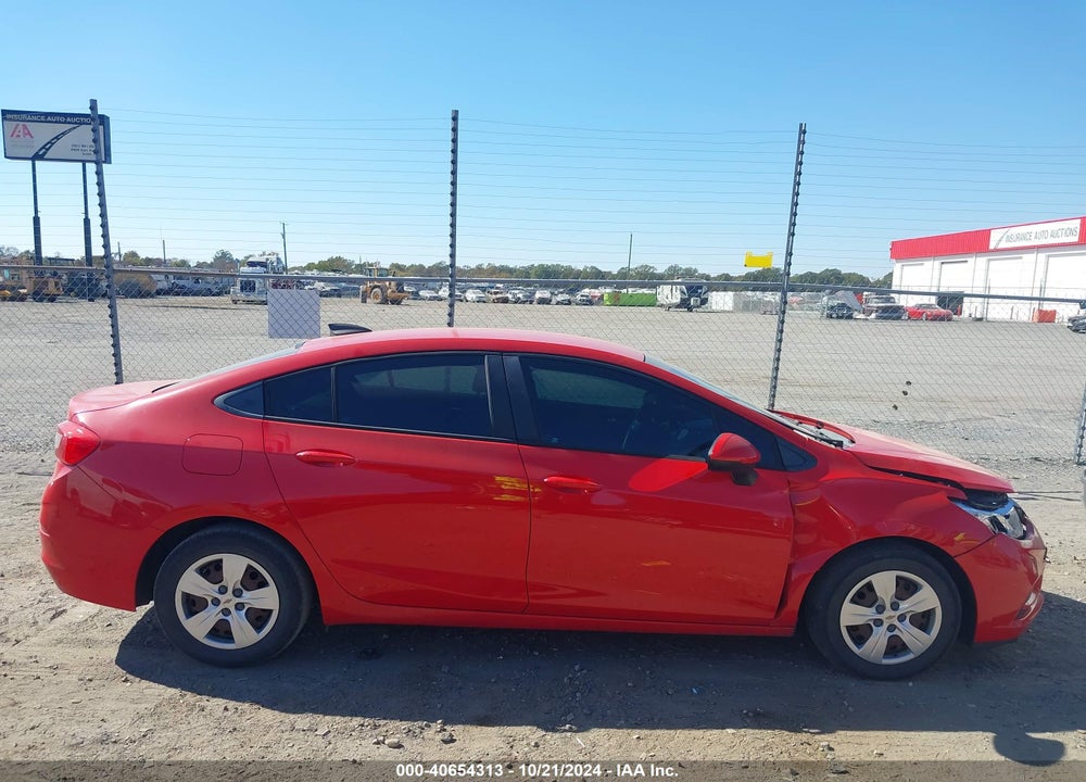 2017 CHEVROLET CRUZE LS AUTO VIN: 3G1BC5SMXHS537808