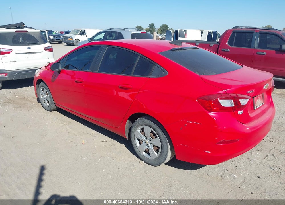 2017 CHEVROLET CRUZE LS AUTO VIN: 3G1BC5SMXHS537808