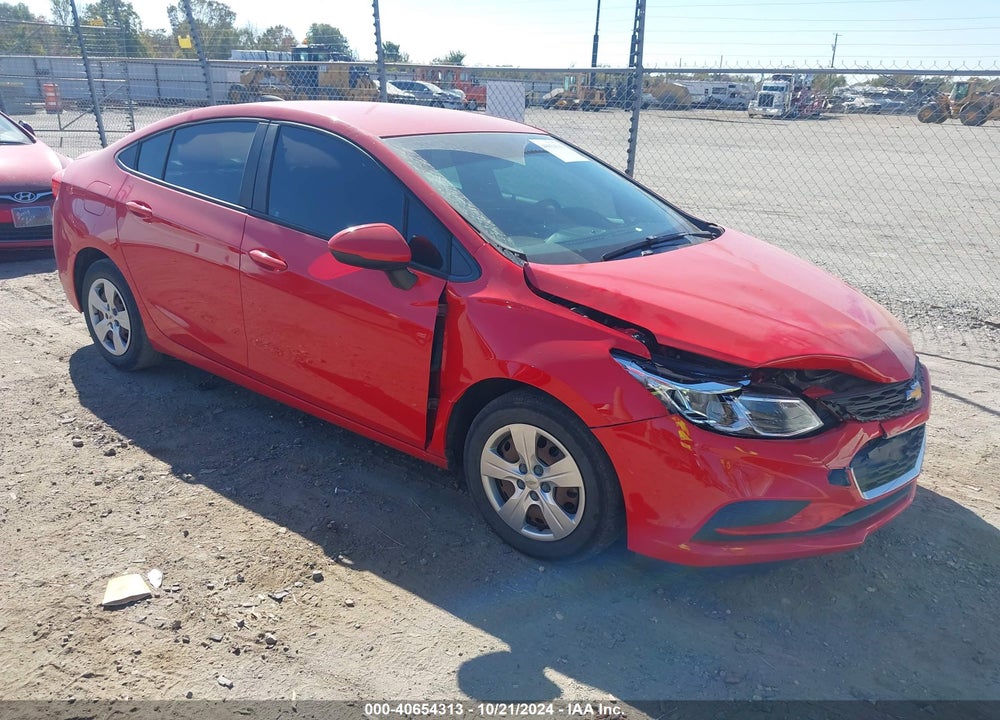 2017 CHEVROLET CRUZE LS AUTO VIN: 3G1BC5SMXHS537808