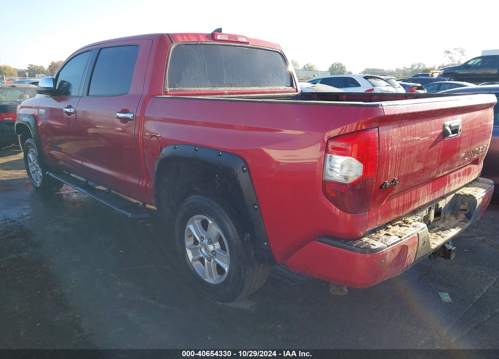 2021 TOYOTA TUNDRA PLATINUM VIN: 5TFAY5F10MX989943