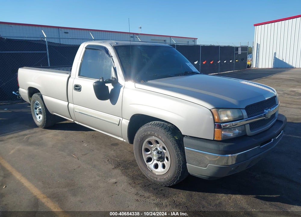 2005 CHEVROLET SILVERADO 1500 LS VIN: 1GCEC14V55Z122221