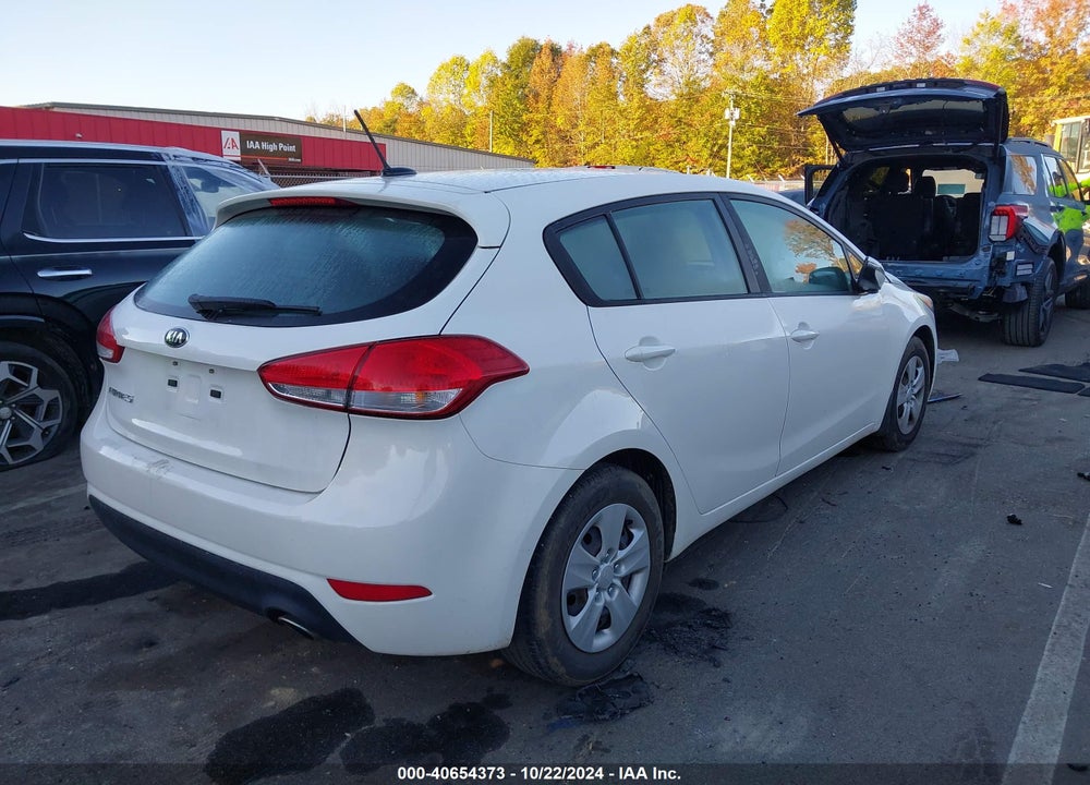 2017 KIA FORTE LX VIN: KNAFK5A83H5702511