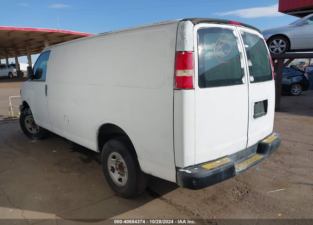 2009 CHEVROLET EXPRESS 3500 WORK VAN VIN: 1GCHG35K991116251