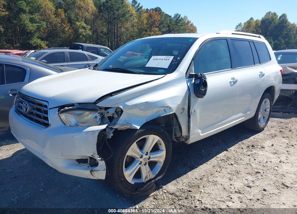 2009 TOYOTA HIGHLANDER LIMITED VIN: JTEDS42A892087023