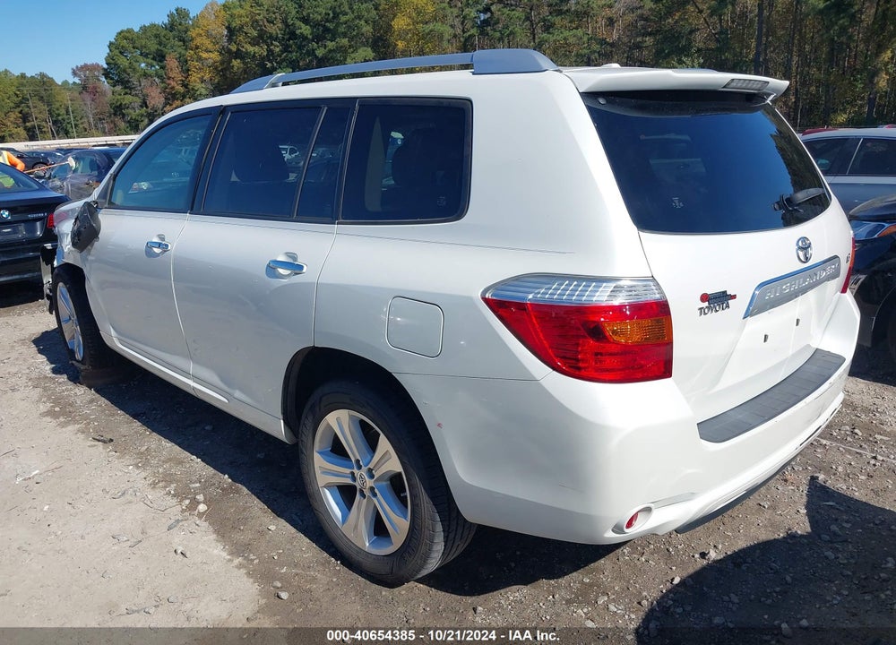 2009 TOYOTA HIGHLANDER LIMITED VIN: JTEDS42A892087023