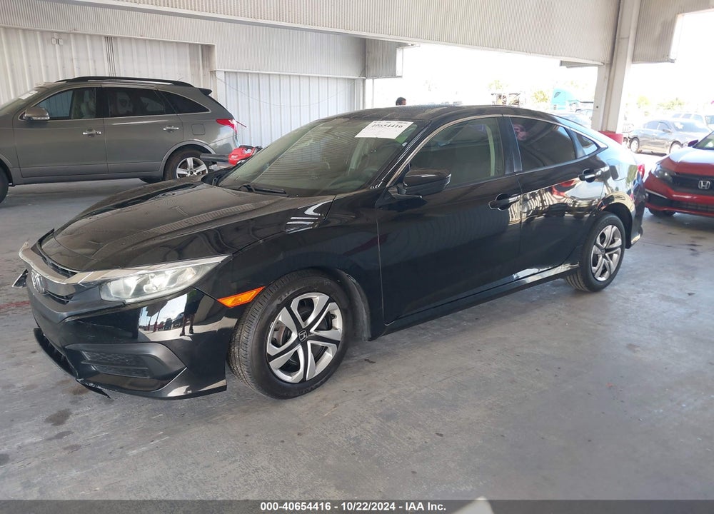 2017 HONDA CIVIC LX VIN: 19XFC2F50HE073095