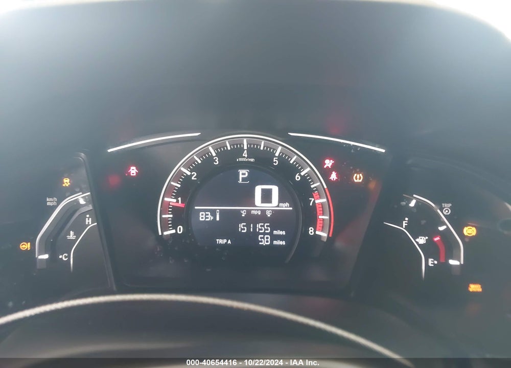2017 HONDA CIVIC LX VIN: 19XFC2F50HE073095